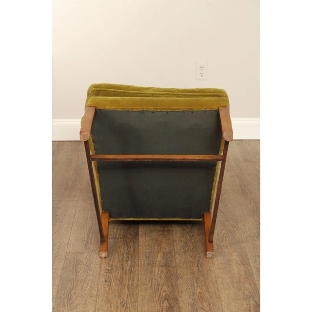 Chippendale Style Tall Back Wing Chair For Sale - Image 12 of 12