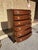 Mid 20th Century 20th Century Federal Style Mahogany Serpentine Front 6 Drawer Inlaid Tall Chest. For Sale - Image 5 of 9