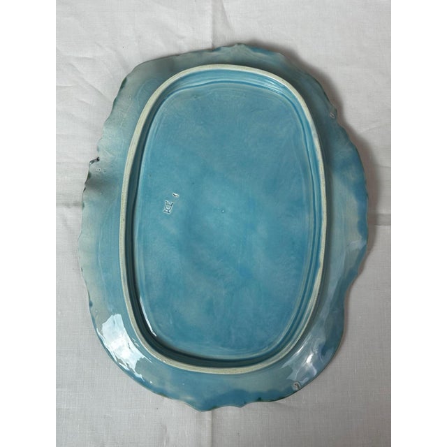 Ceramic Antique Asparagus Dish, 1900, Set of 2 For Sale - Image 7 of 13