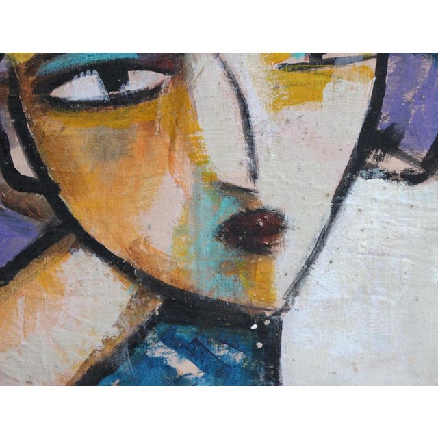Hidden Portraits XXVII, 1980s-1990s, Acrylic on Canvas For Sale - Image 10 of 12