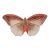 Bordallo Pinheiro Cloudy Butterflies by Claudia Schiffer Butterfly Wall Piece, Red, 19" For Sale