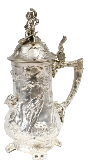Art Nouveau Silver Plate