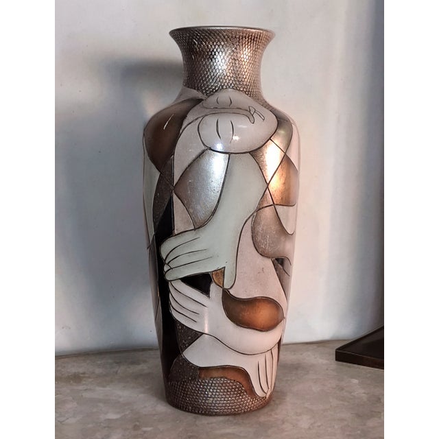 Mid-Century Modern Modernist Vase from Vallauris, France, 1960s For Sale - Image 3 of 9