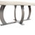 Beige Dining Set with Leather Chairs and Oval Dining Table by Baxter Gilbert, Set of 8 For Sale - Image 8 of 18