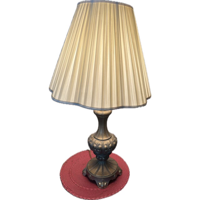 Add a touch of timeless mid-century elegance to your home with this beautiful, authentic vintage Stiffel solid brass table...