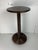 Brown French Brutalist Wood Turned Side Table by Charles Dudouyt, 1940s For Sale - Image 8 of 17
