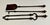 Rare 19th Century Cast Bronze Fireplace Tools Set of 3 Pieces For Sale - Image 17 of 17