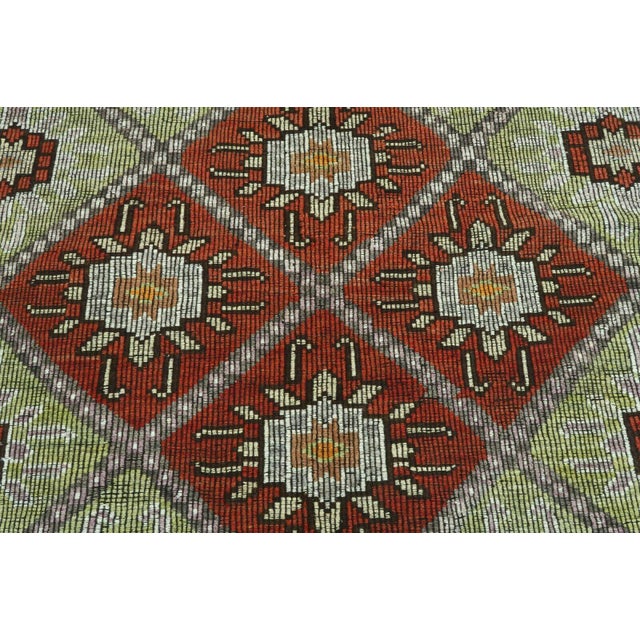 専用になりました　113×204 ViNTAGE TURKiSH RUG Handwoven Authentic Vintage Turkish Tulu Rugs - 3.5x4.5 ft