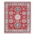 Pasargad Home Tribal Red Wool Area Rug- 8' 1'' X 9' 8'' For Sale