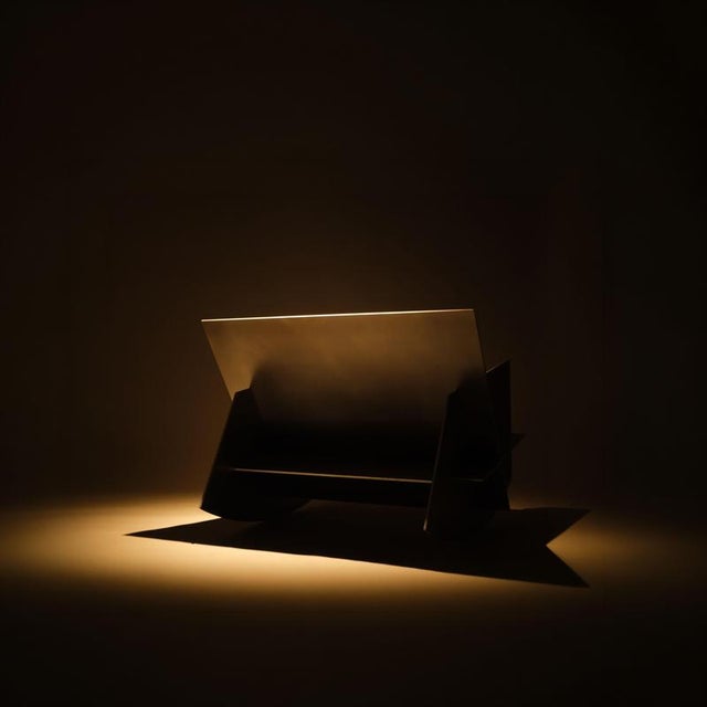 Oscillation Aluminium Rocking Chair by Bureau of Entropy For Sale - Image 4 of 13