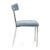 Modern Jonathan Adler Rider Dining Chair, Rialto Sky For Sale - Image 3 of 12