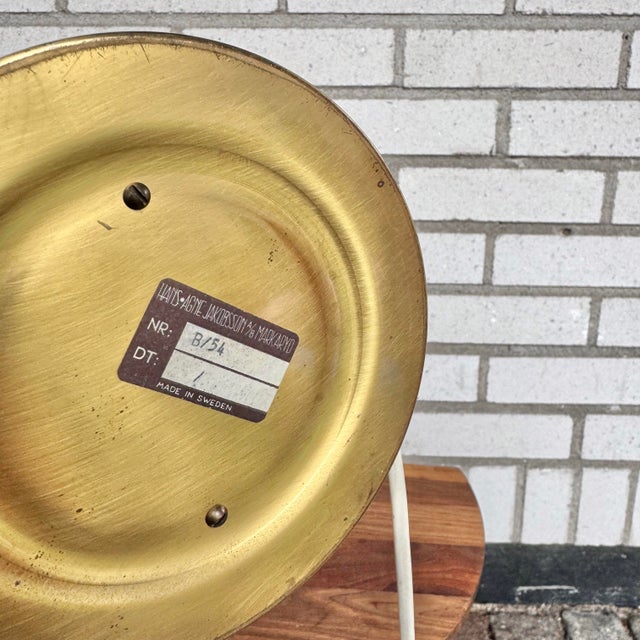 Swedish Modern B-54 Desk Lamp by Hans Agne Jakobsson for Markaryd, 1950s For Sale - Image 4 of 8