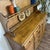 Vintage Maple Cottage Colonial Revival 2-Piece Hutch / Buffet For Sale - Image 12 of 12