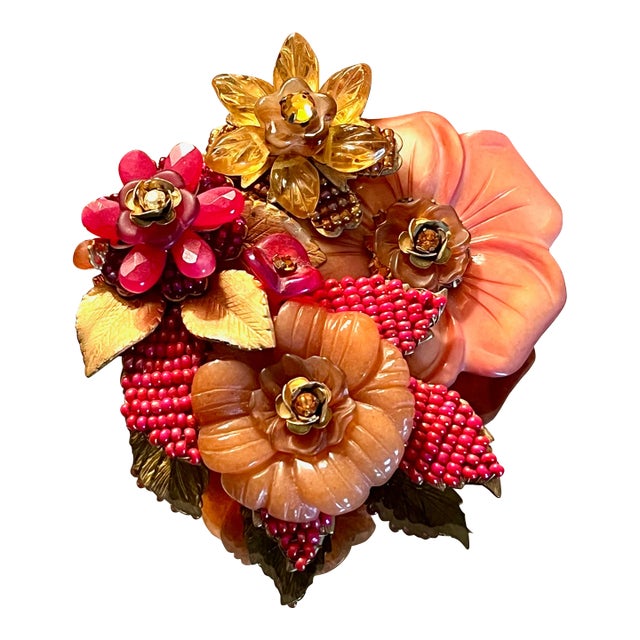 1980s Vintage Stanley Hagler Ian St. Gielar Pin Brooch For Sale