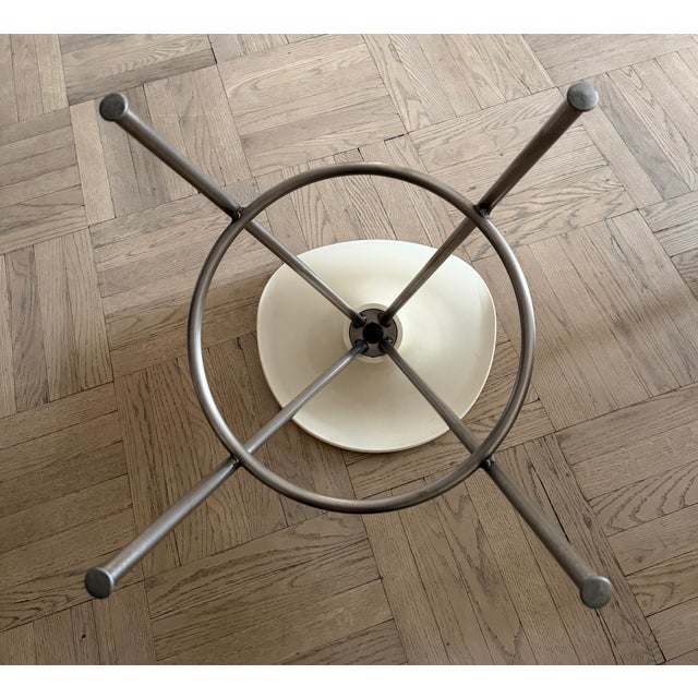 Modern, Set of Three Jesus Gasca for Stua Onda Counter Height Swivel Stools, Purchased at Design Within Reach For Sale - Image 11 of 13