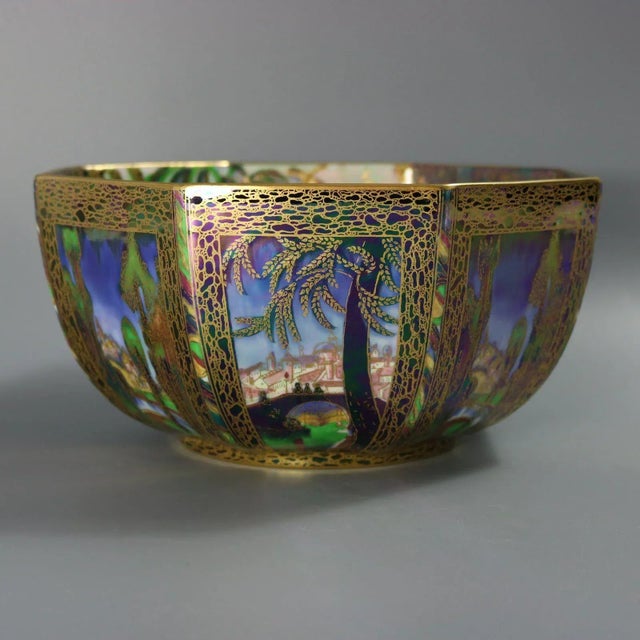 Wedgwood Fairyland Lustre Octagonal Dana Bowl For Sale - Image 4 of 18