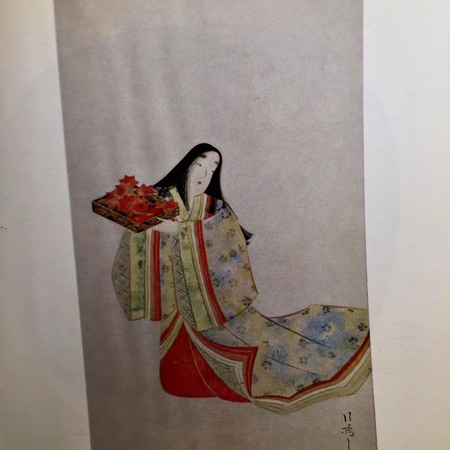 Paper Utamaro Korin & Golden Screen Painting Books - Set of 3 For Sale - Image 7 of 11