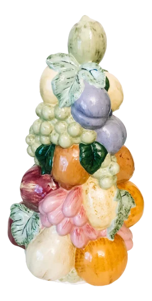 Vintage 1960s Porcelain Topiary Centerpiece