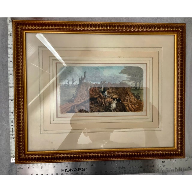 1990s The Hunt of Wildlife Lithograph For Sale - Image 5 of 6