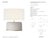 Kelly Wearstler by Visual Comfort Signature Amantani Medium Sculpted Form Table Lamp in Porous White with Linen Shade...