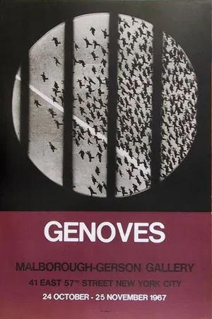 Marlborough - Gerson Gallery, Juan Genovés Poster