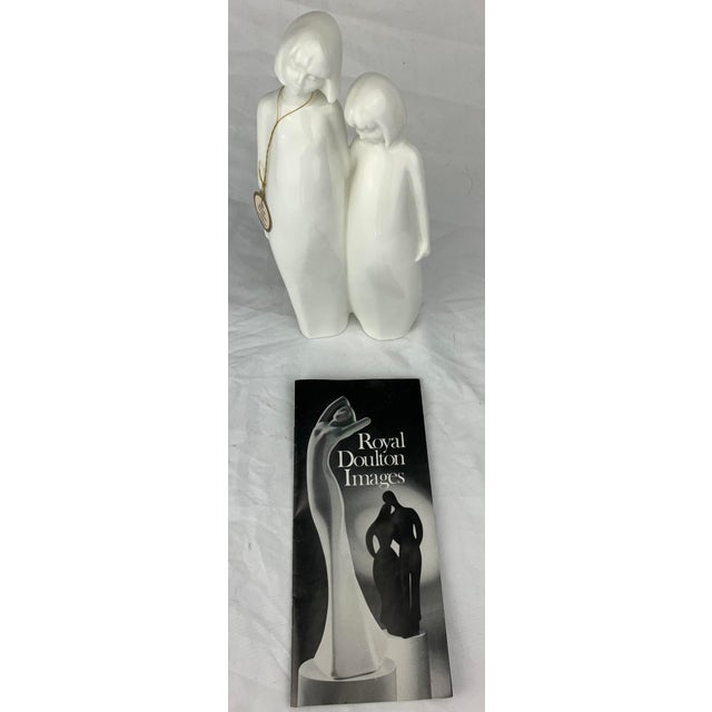 English 1980s Vintage Royal Doulton "Sisters" Figurine For Sale - Image 3 of 7