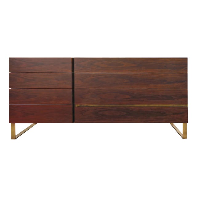 Gold Chest Sideboard from Fabbro Arredi For Sale