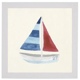 Sailboat No. 27 - 27" X 27" For Sale