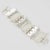 Biche de Bere Paris Brutalist Silver Plate Link Bracelet For Sale - Image 4 of 9