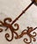 Metal Vintage Rustic Wrought Iron Spanish Revival Style Candle Holders Converted to Table Lamps, Circa 1980s- A Pair For Sale - Image 7 of 12