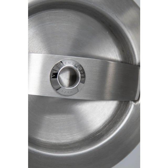 Villeroy and Boch Bogart Chrome Ice Bucket With Liner and Lid For Sale In Palm Springs - Image 6 of 11