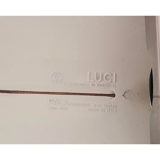 Mod. 490 Pala Table Lamp by Danilo & Corrado Aroldi for Luci Italia For Sale - Image 18 of 18