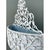 Vintage Monumental Tiered Wrought Iron Standing Planter For Sale In West Palm - Image 6 of 12