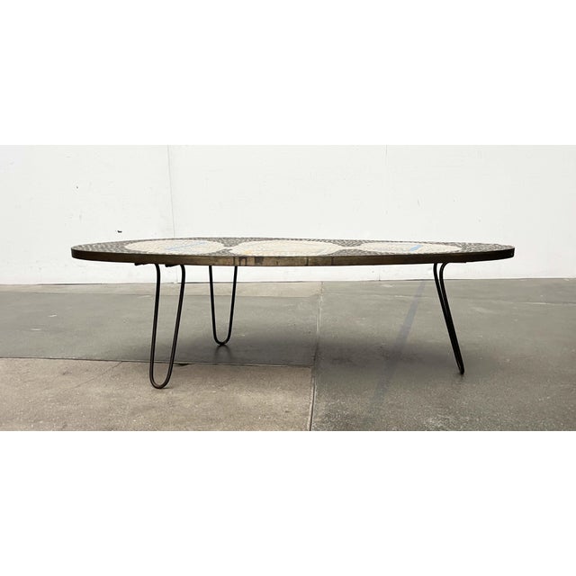 Mid-Century German Mosaic Couch Table from Berthold Müller Oerlinghausen, 1960s For Sale - Image 5 of 18