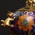 Metal Late 19th Century Cloisonné Enamel Tripod Censer With Foo Dog Finial, 790g For Sale - Image 7 of 9