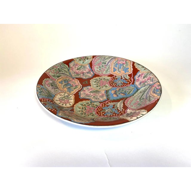 Vintage Chinese Hand Painted Decorative Bowl For Sale - Image 10 of 10