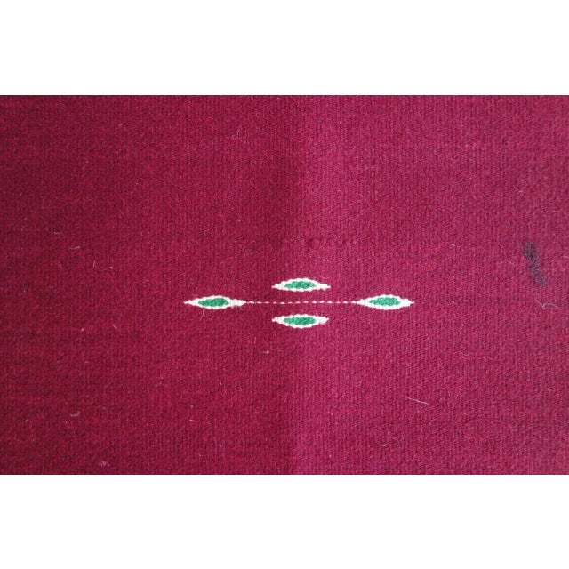 1920s Serapi Card Table Weavings - A Pair For Sale - Image 9 of 10