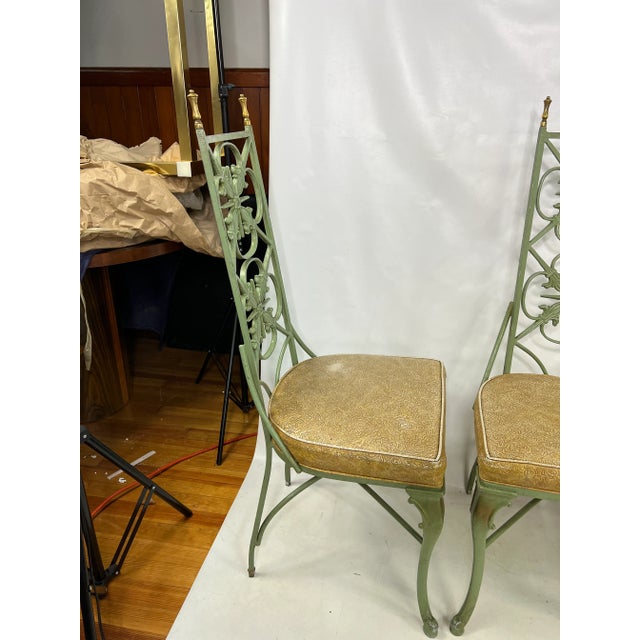 1970s 1970s Resin and Stone Table With Chairs - a Set of 6 For Sale - Image 5 of 13
