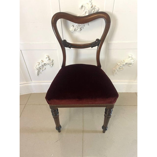 Set of Victorian Rosewood Dining Chairs, 1850s, Set of 6 For Sale - Image 9 of 13