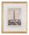 Early 19th Century "Bunker Hill Monument" Architectural Reproduction Print, Framed For Sale