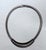 Vintage 1980s Signed Monet Gunmetal White, Red & Black Enamel Mondrian Inspired Collar Necklace For Sale - Image 9 of 10