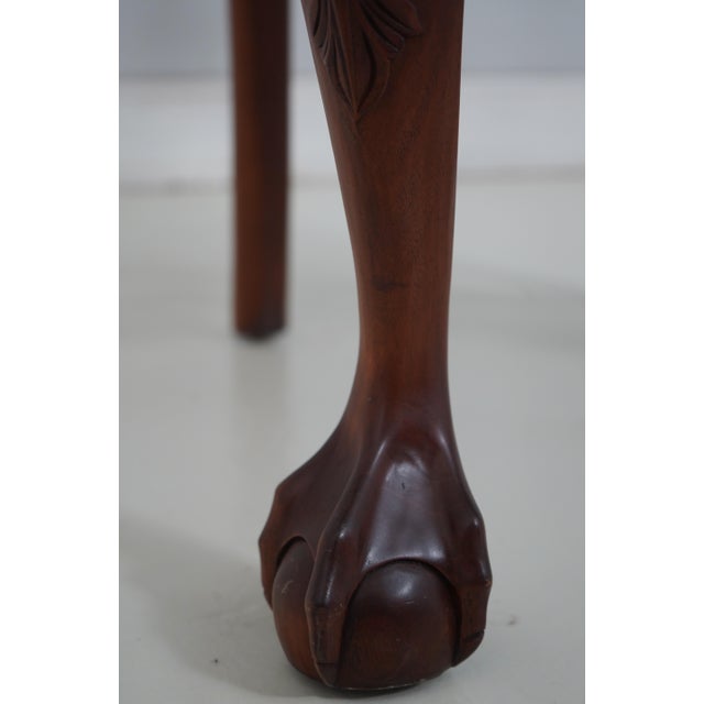 Set of 10 Mahogany Chippendale Dining Chairs For Sale - Image 12 of 18