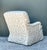 Alabaster Vintage Fleur De Lys Lounge Chair For Sale - Image 8 of 12