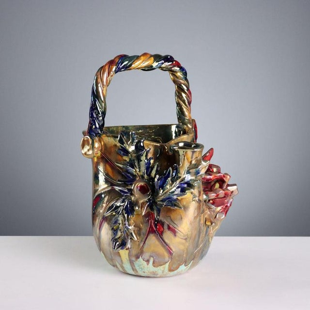 Ceramic Pourer by Giuseppe Mazzotti for Albisola For Sale - Image 11 of 11