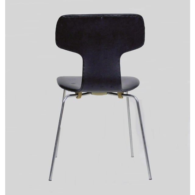 Fritz Hansen Hammer Dining Chairs by Arne Jacobsen for Fritz Hansen, Customizable Reupholstery, 1960s, Set of 8 For Sale - Image 4 of 10