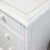 Vintage White Painted Chest of Drawers With Five Drawers For Sale - Image 15 of 17