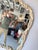Hollywood Regency 1970’s Italian Coastal Carved Branch - Faux Bois Wood Wall Mirror/ Sold For Sale - Image 3 of 12