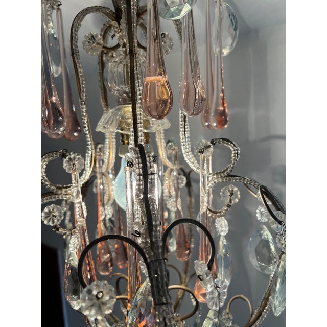 Hepburn's Tears Murano Chandelier, 1950s For Sale - Image 14 of 18