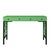 David Francis Tiffany Writing Desk - Bright Green For Sale - Image 4 of 9