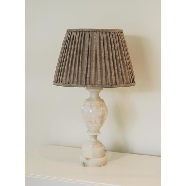 Alabaster Table Lamp by Marmo Lusso For Sale - Image 6 of 6